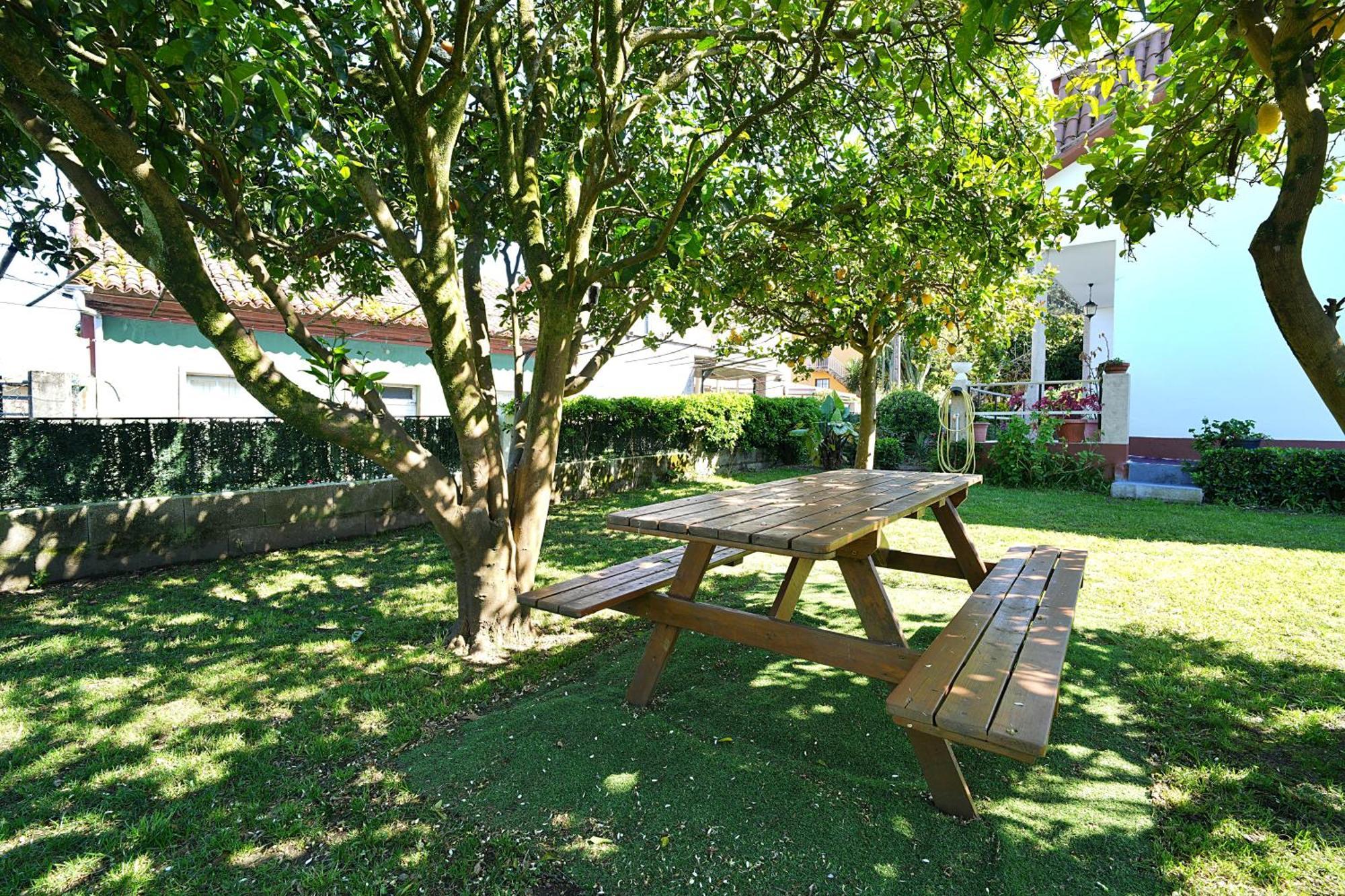 Casa Con Jardin En Vilanova De Arousa Pontevedra Esterno foto