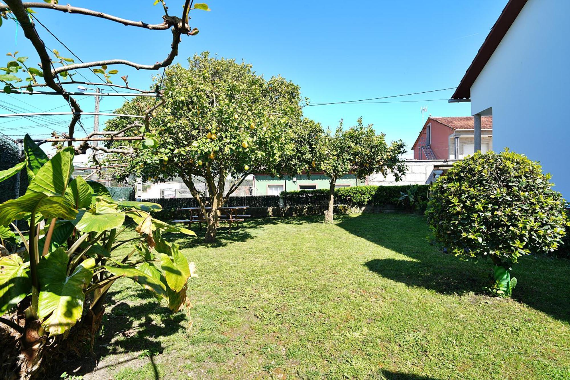 Casa Con Jardin En Vilanova De Arousa Pontevedra Esterno foto